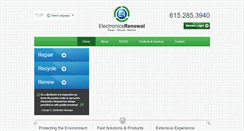 Desktop Screenshot of electronicsrenewal.com